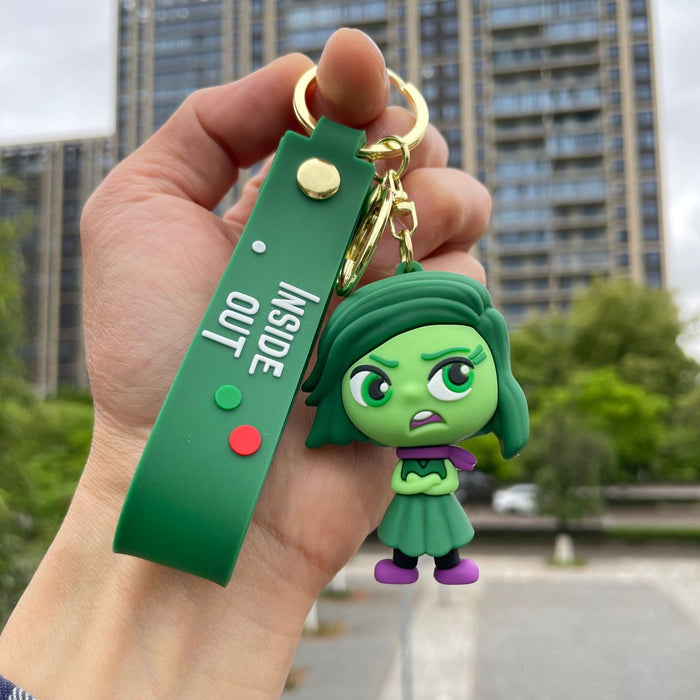 Wholesale Keychain, soft rubber doll, backpack pendant, keychain, car ornament