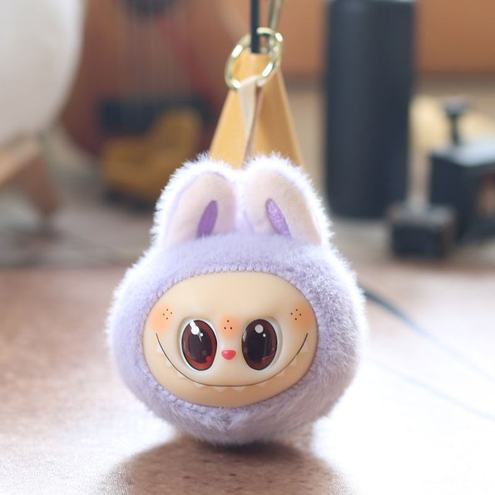 Wholesale Cute vinyl rabbit second generation small pendant plush toy doll bag pendant keychain doll