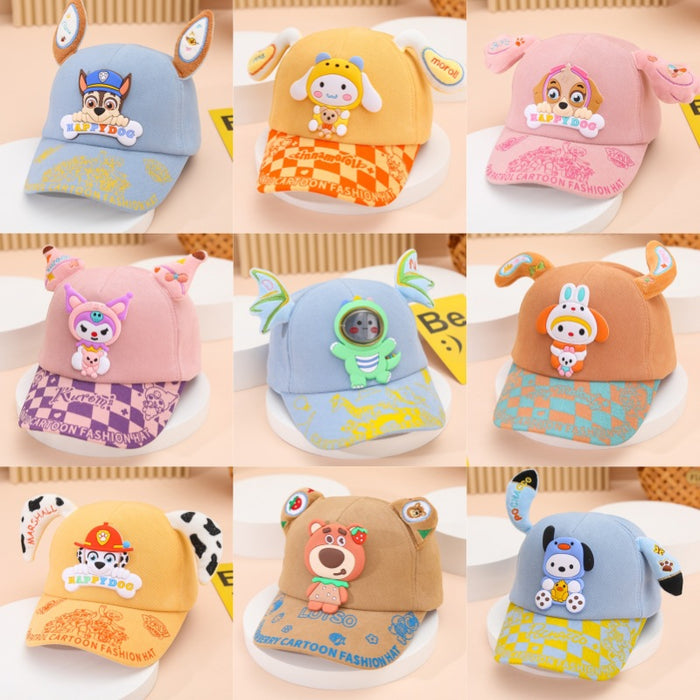 Wholesale Cartoon Children's Cotton Polyester Baseball Cap JDC-FH-ChuYu001