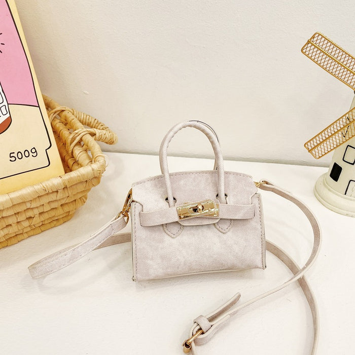 Wholesale New retro denim mini stylish parent-child crossbody bag accessory coin purse for children