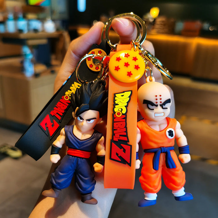 Wholesale Silicone 3D Doll Keychain JDC-KC-FanChe001