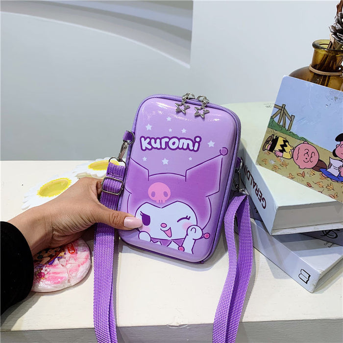 Wholesale New Western style crossbody bag for children, cute printed single shoulder small square bag