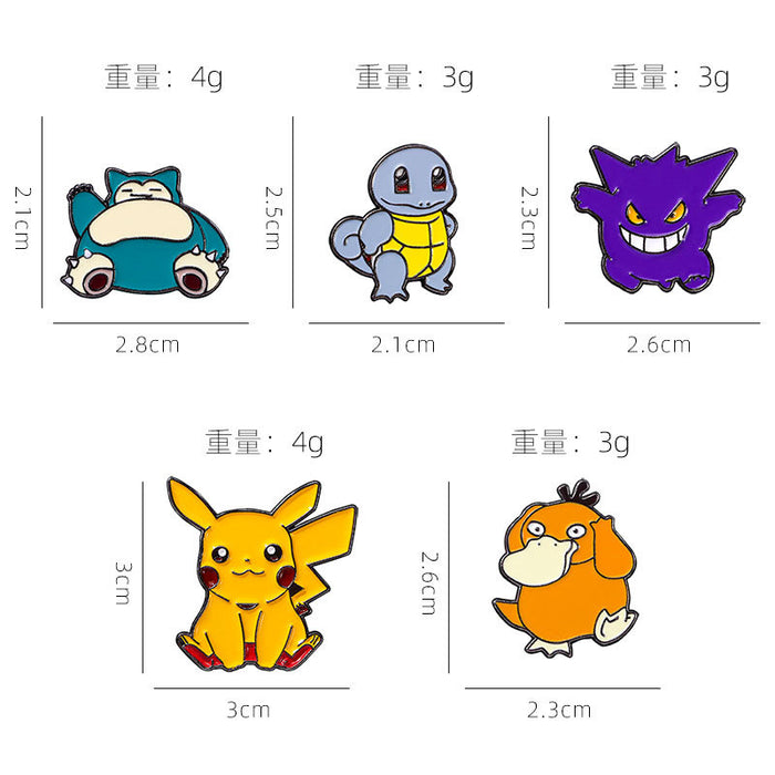 Wholesale Animation Cartoon Cute Ani Characters  Alloy Brooch
