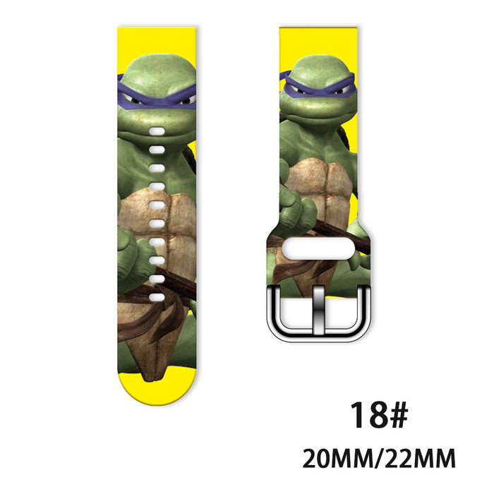 Wholesale Printed Tpu Watch Strap Wrist Strap JDC-WD-NuoQi071