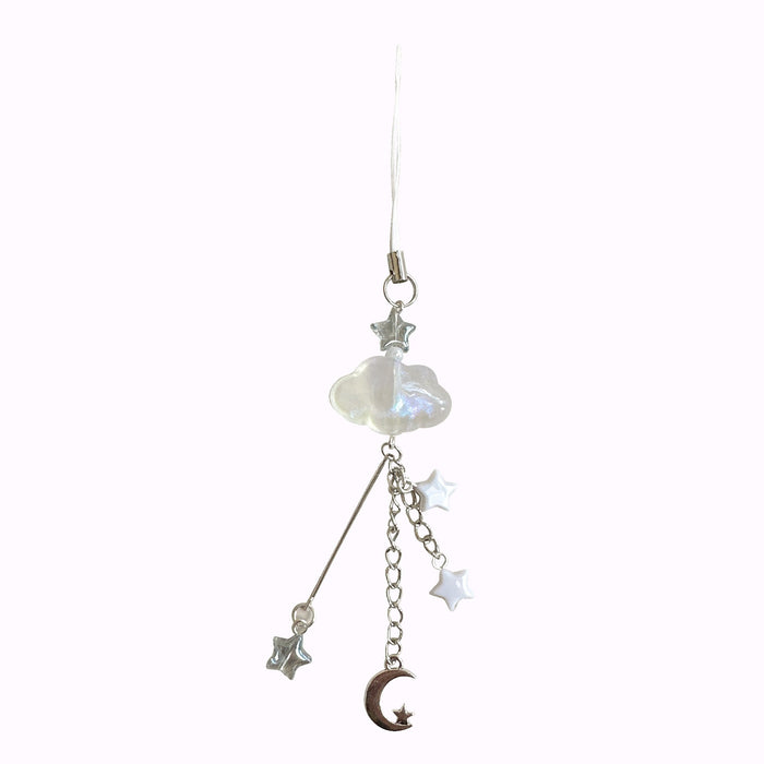 Wholesale Original brilliant starry sky mobile phone lanyard earphone set hanging chain