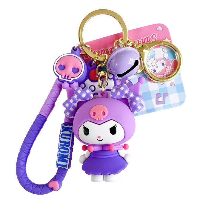 Wholesale Plaid Figure Keychain JDC-KC-YanG006