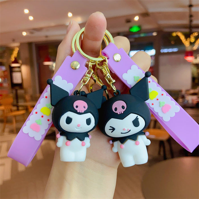 Wholesale Crossdressing Cartoon Doll Keychain JDC-KC-Many004