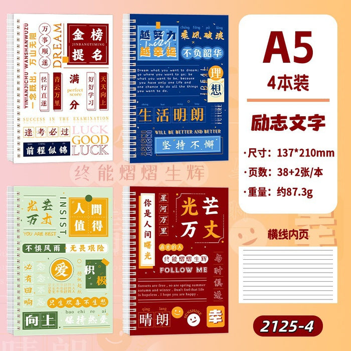 Wholesale A5 spiral cratoon creative notebook