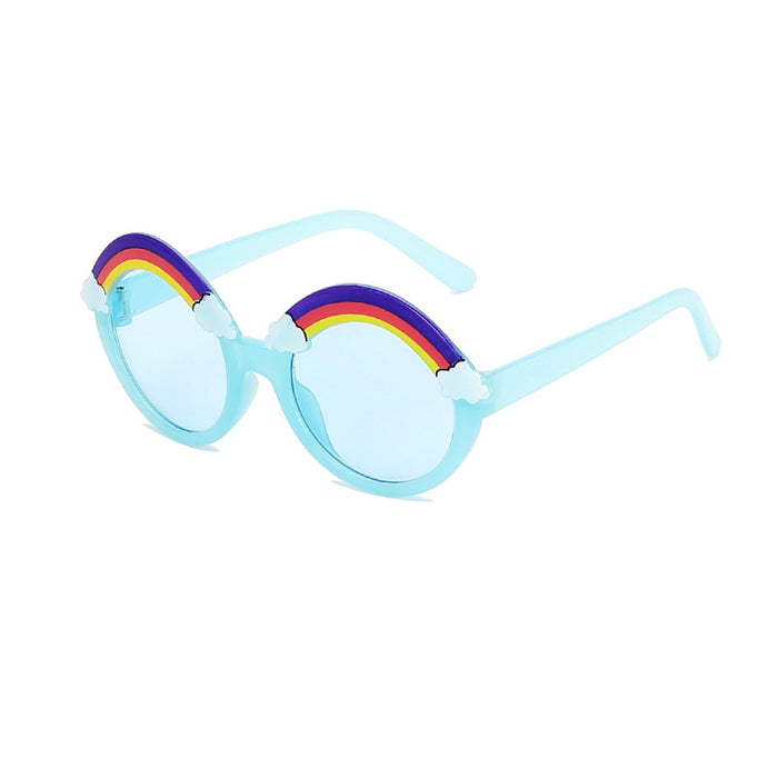 Wholesale Cartoon Children's Anti-UV Rainbow PC Sunglasses JDC-SG-ZS014