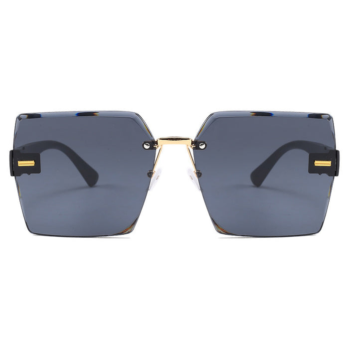 Wholesale 2pcs/set New sunglasses for women, fashionable sun protection