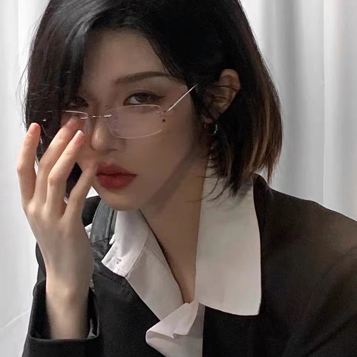 Wholesale Frameless glasses for advanced myopia with prescription frame