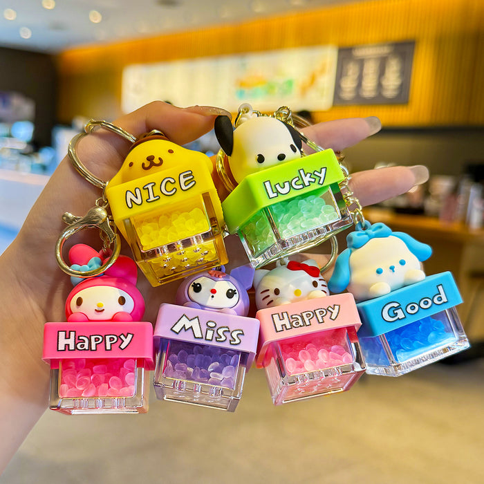 Wholesale Acrylic Cartoon Keychain JDC-KC-Zhiwu001