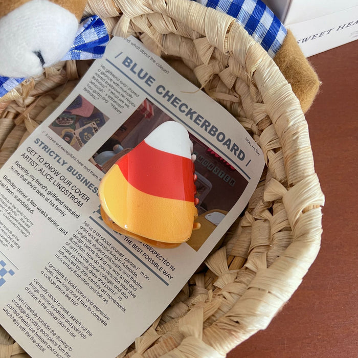 Wholesale Acrylic  series cartoon funny hair clip ghost pumpkin hair clip head bun hairpin hair accessories for women