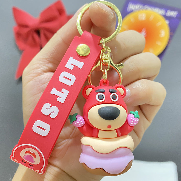 Wholesale PVC Cartoon Doll Keychain JDC-KC-WuYi179