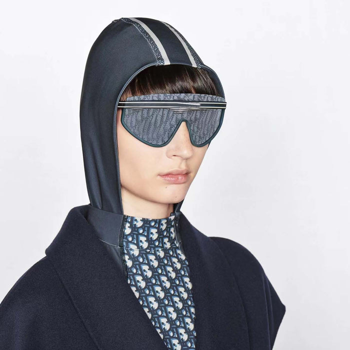 Wholesale  shui silver conjoined large frame leisure trend sunscreen riding sunglasses