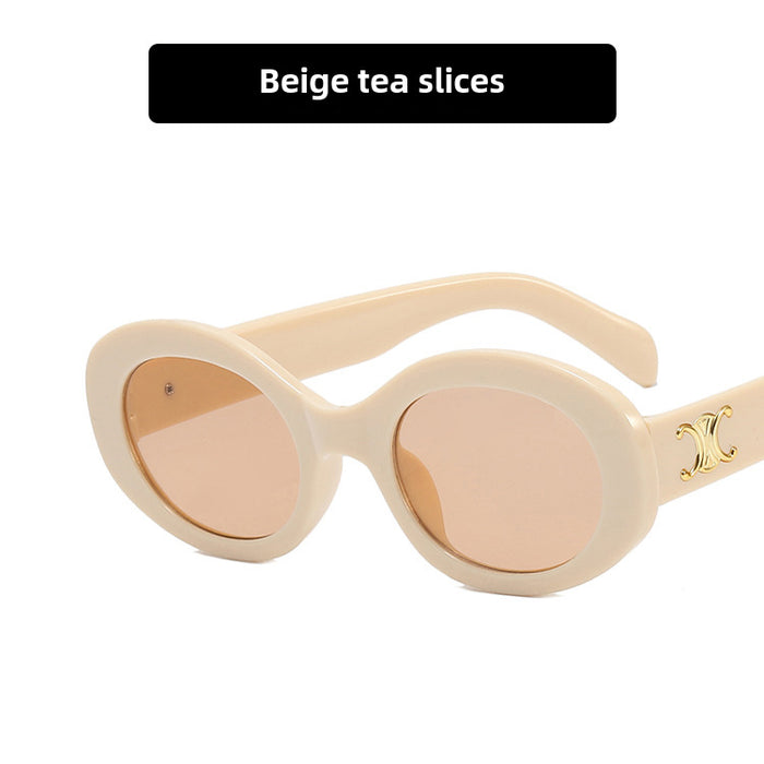 Wholesale Sunglasses Retro Elliptical Sunglasses