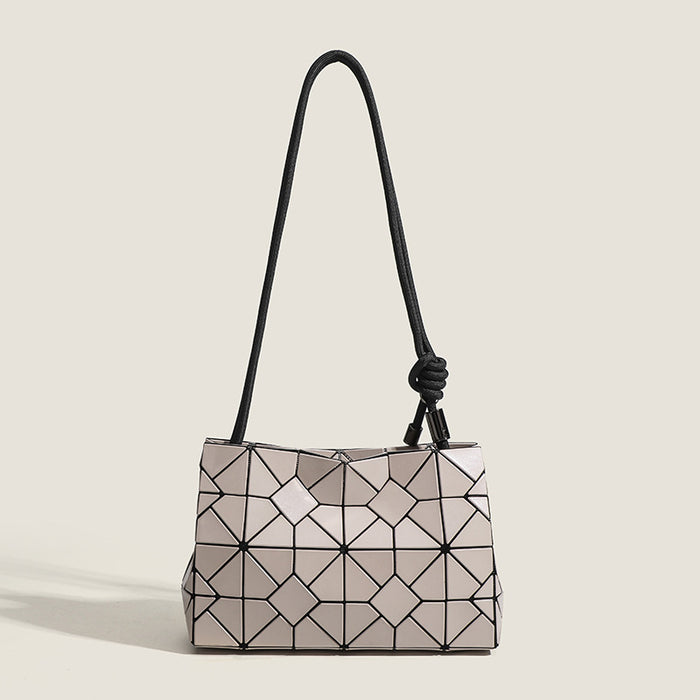 Wholesale PU Geometric Diamond Grid Drawstring Crossbody Bag JDC-SD-Yixuan013