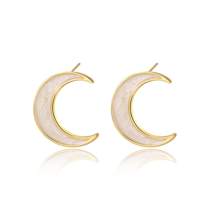 Wholesale Irregular geometric line earrings for women, fashionable, simple and high-end bee earrings