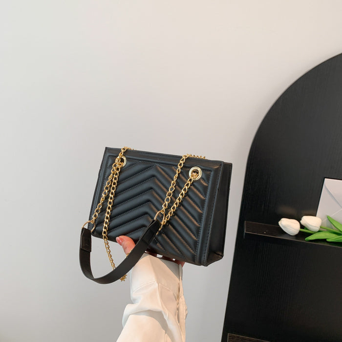 Wholesale PU Retro Shoulder Crossbody Rhombus Crossbody Bag JDC-SD-MingShuo023