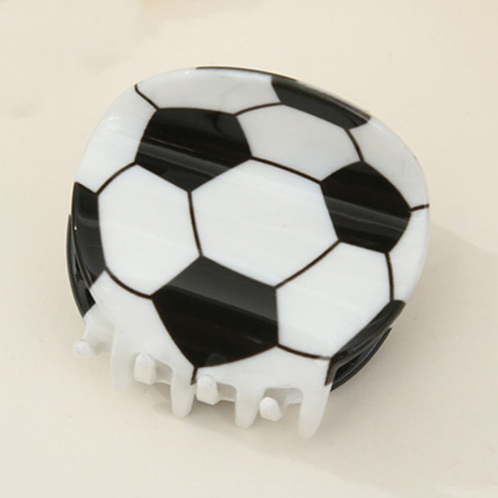 Wholesale Rugby Grabber Basketball Hairpin Football Volleyball Shark Clip Tennis Clip Creative Headwear Hair Accessories