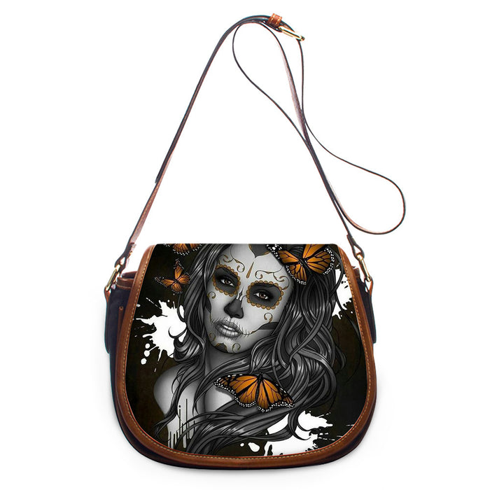 Wholesale Color Skull Print Shoulder Bag JDC-SD-ZhengNian001