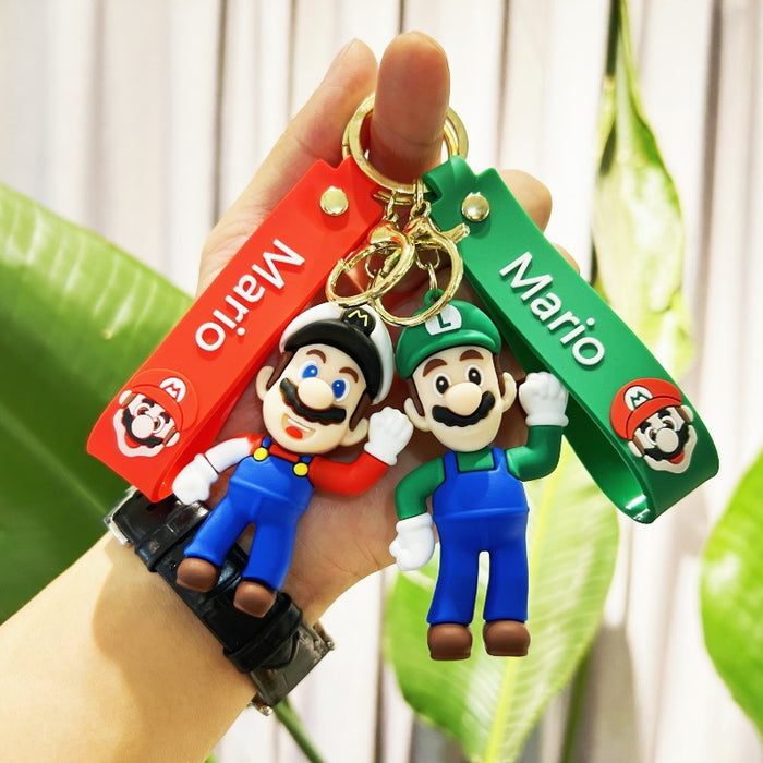 Wholesale PVC Cartoon Doll Keychain JDC-KC-WuYi133