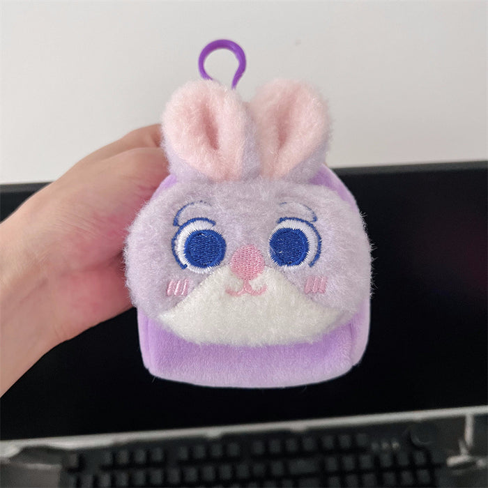 Wholesale Cute cartoon plush portable wallet