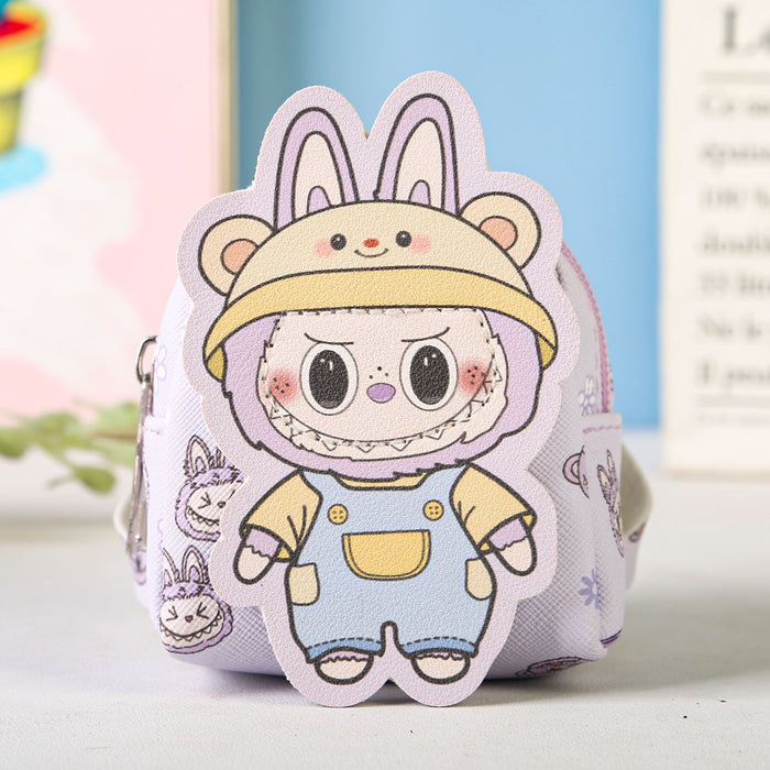 Wholesale Coin Purse Card Holder Keychain Bag Small Plush Bag Headphone Bag Portable