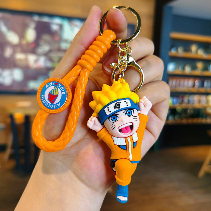 Wholesale Cartoon Doll Rubber Keychain JDC-KC-Tingm018