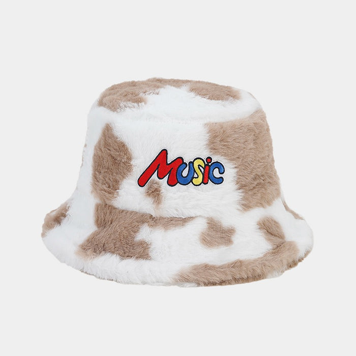 Wholesale Cow Pattern Letter Bucket Hat JDC-FH-LvY046