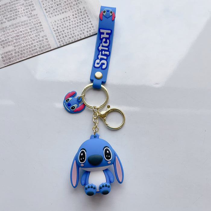 Wholesale Creative Doll Pvc Soft Keychain JDC-KC-JuShu028