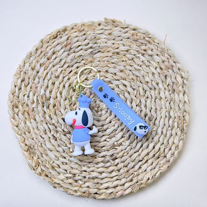 Wholesale Cartoon PVC Car Keychain Charm Cute Bag Accessory Gift Boutique Resale
