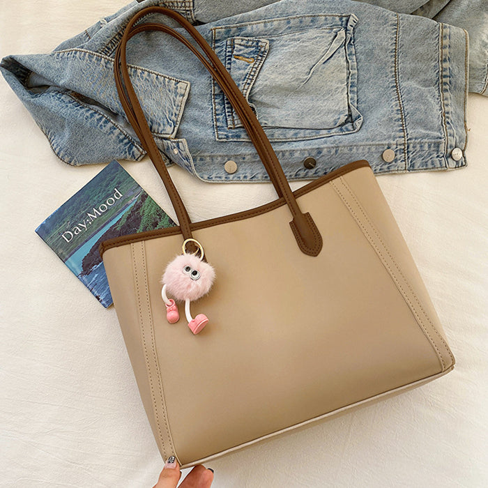 Wholesale New versatile one shoulder tote bag with atmospheric commuting texture