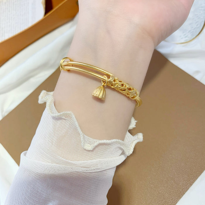 Wholesale gold plated brass bracelet