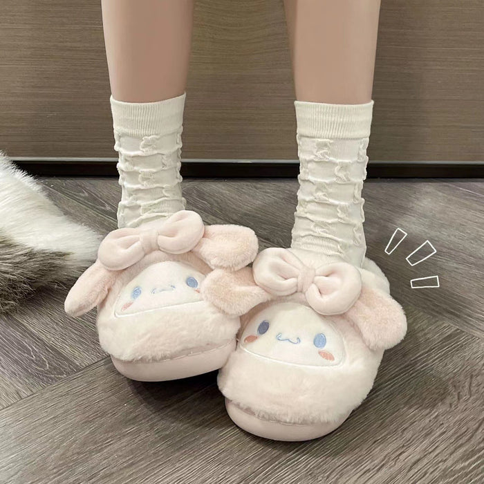 Wholesale Winter Cartoon Cute Warm Furry Slippers JDC-SP-JiaH002