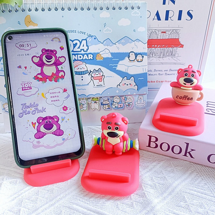 Wholesale PVC Cartoon Doll Mobile Phone Holder JDC-PS-MingT020