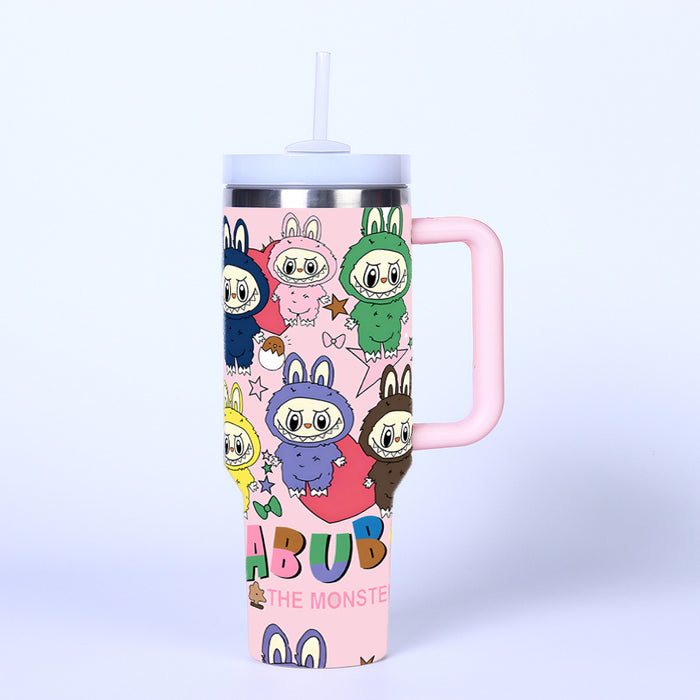Wholesale  Cartoon Pattern 40oz Stainless Steel  Thermos ice bullies cup
