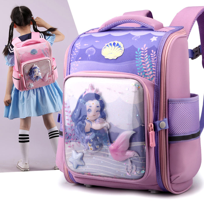 Wholesale Oxford Cloth Cartoon Backpack Large Capacity Children's Backpack JDC-BP-YuanDuo090