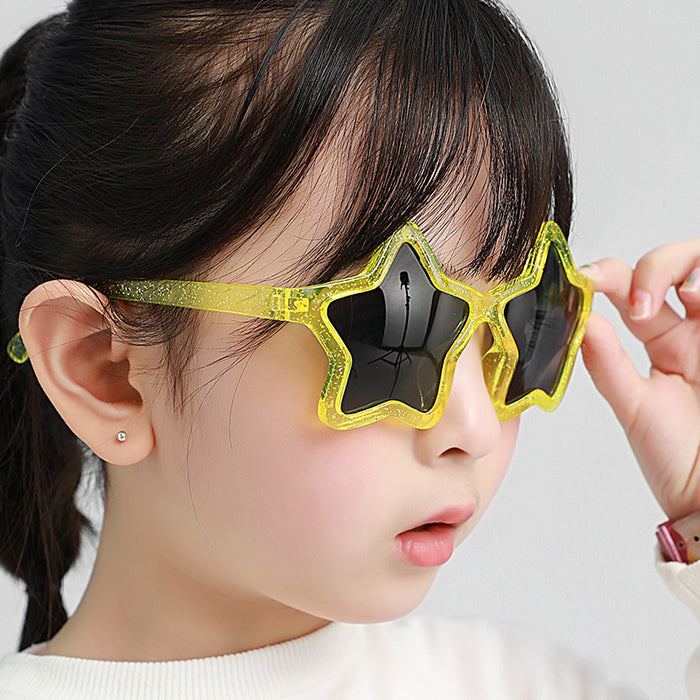 Wholesale New children's cartoon sunglasses, fashionable and personalized decorative sunglasses, cute sunglasses