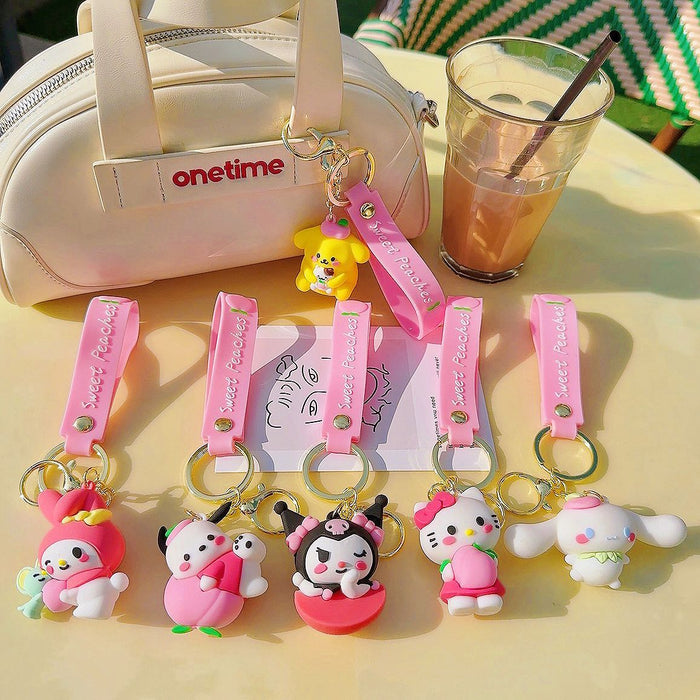 Wholesale  keychain cute  pendant car schoolbag key chain  Cartoon  keychain