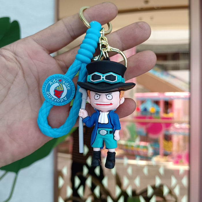 Wholesale Silicone Cartoon Doll Keychain JDC-KC-YiChang009