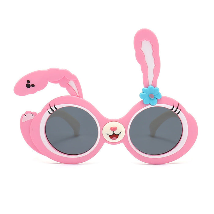 Wholesale Kids Silicone Polarized Sunglasses JDC-SG-XiangR001