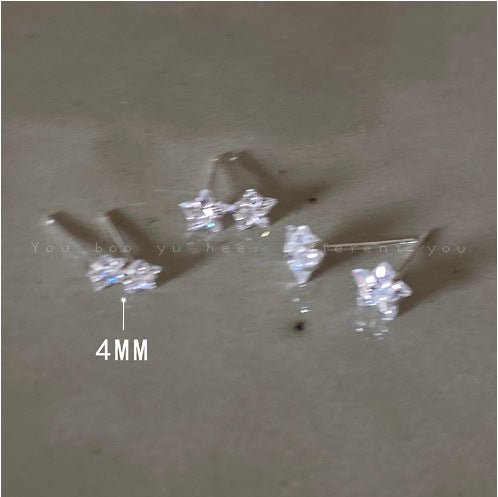 Wholesale Minimalist earrings mini ear sticks small round beads earrings jewelry