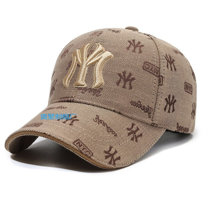 Wholesale Embroidered baseball cap, fashionable and versatile duckbill cap, outdoor fishing casual cap
