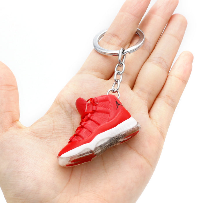 Wholesale PVC Shoe Model Keychain JDC-KC-QLPing003