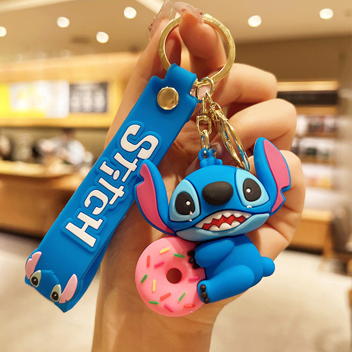 Wholesale Cartoon Doll Silicone Keychain JDC-KC-JuJi008