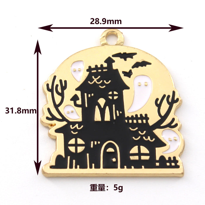 Wholesale 10cs   series diy alloy oil earrings pendant accessories factory direct sales