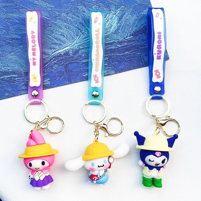 Wholesale Cartoon Doll PVC Keychain JDC-KC-ChuC024