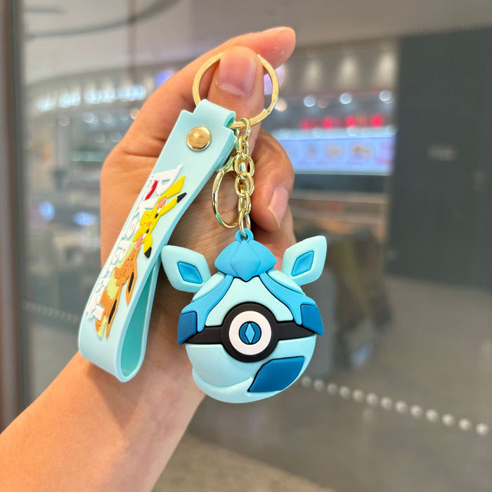 Wholesale Cute ball keychain doll backpack charm