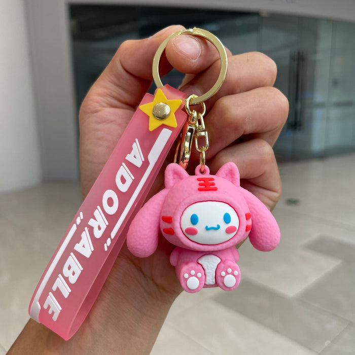 Wholesale Cute keychain, backpack pendant, doll machine gift